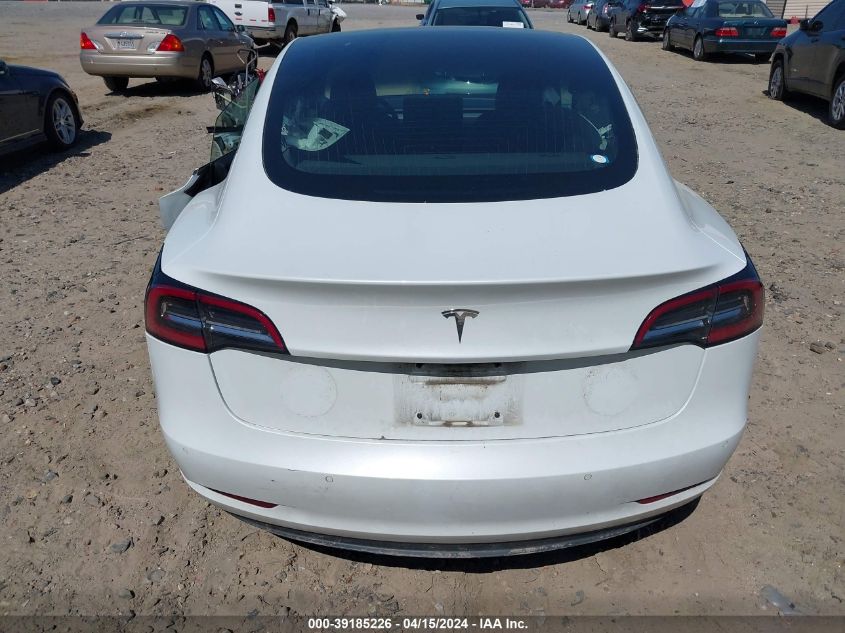 2018 Tesla Model 3 Long Range/Mid Range VIN: 5YJ3E1EA0JF053709 Lot: 39185226