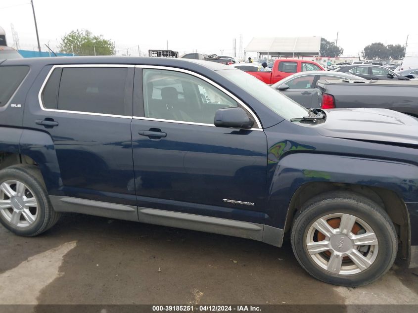 2016 GMC Terrain Sle-1 VIN: 2GKALMEK8G6147492 Lot: 39185251