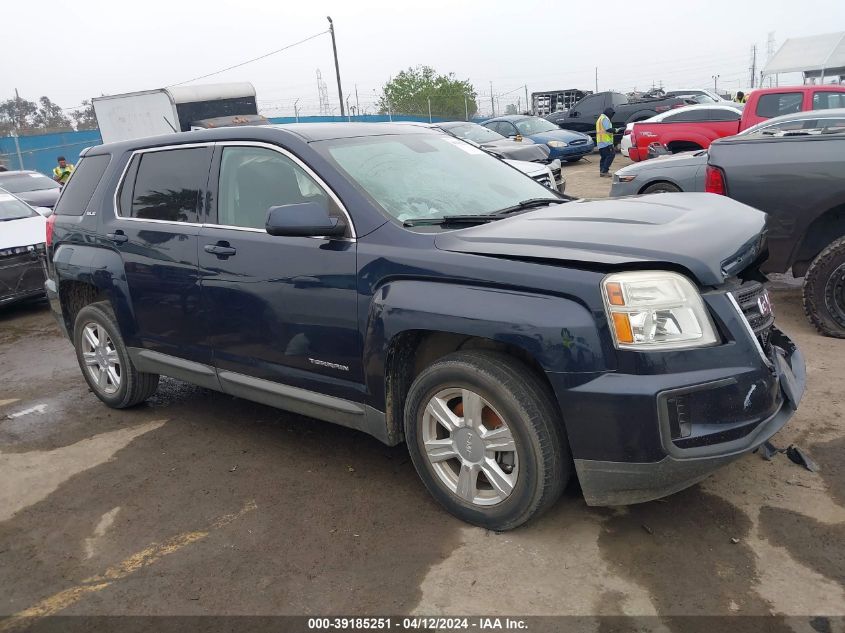 2016 GMC Terrain Sle-1 VIN: 2GKALMEK8G6147492 Lot: 39185251