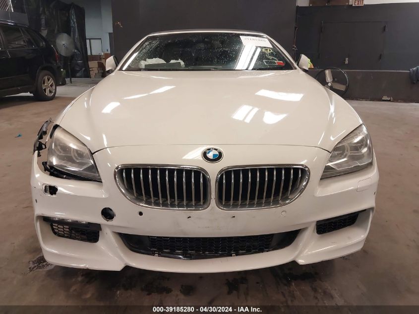 2012 BMW 650I VIN: WBALZ3C51CDL73084 Lot: 39185280