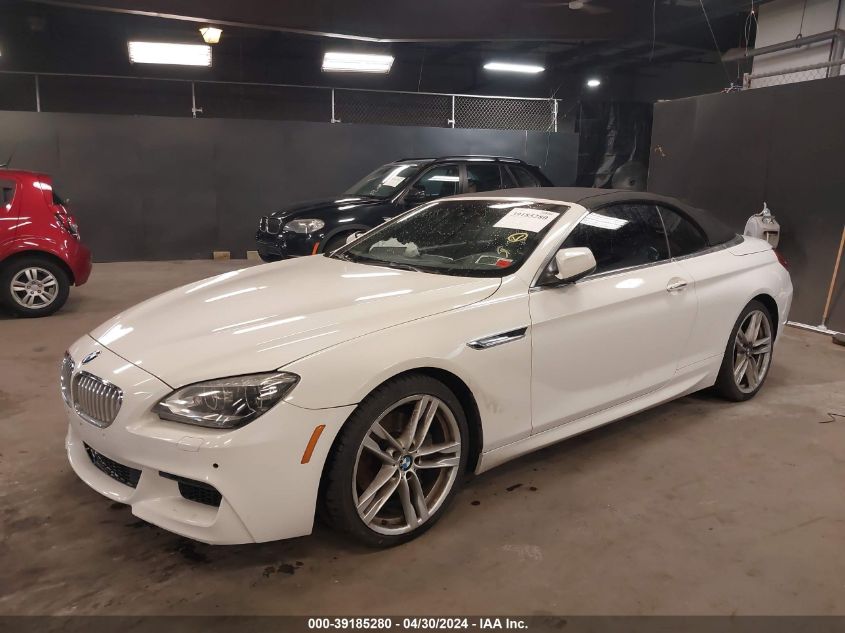 2012 BMW 650I VIN: WBALZ3C51CDL73084 Lot: 39185280