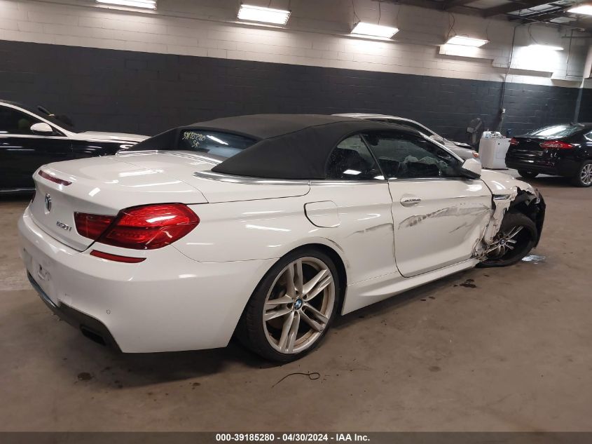 2012 BMW 650I VIN: WBALZ3C51CDL73084 Lot: 39185280