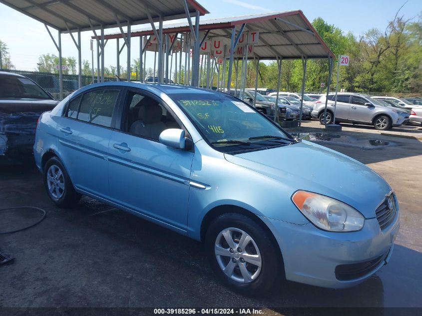 2009 Hyundai Accent Gls VIN: KMHCN46C09U334506 Lot: 39185296