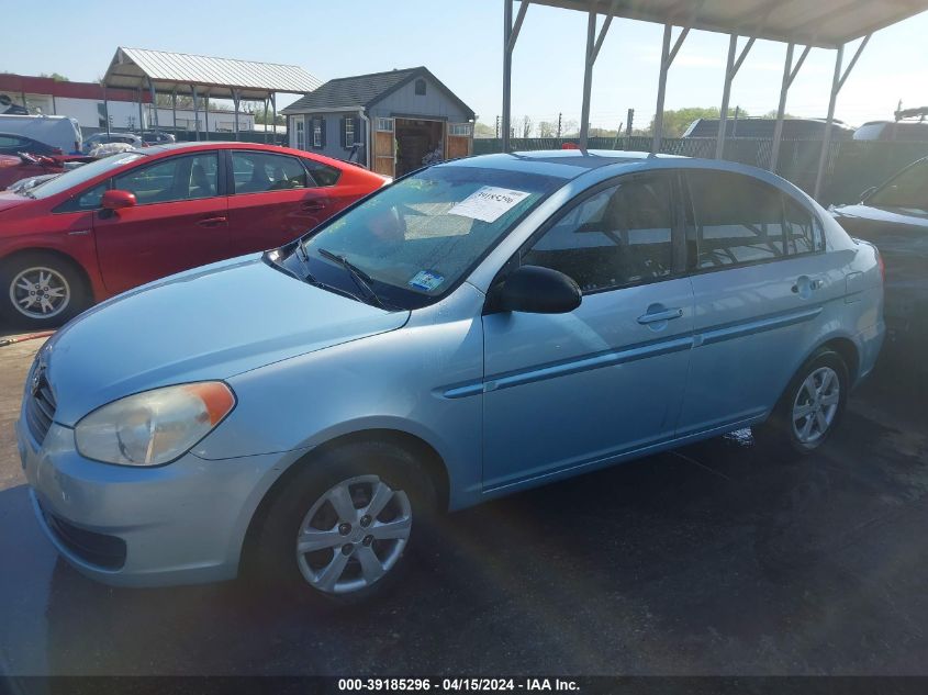 2009 Hyundai Accent Gls VIN: KMHCN46C09U334506 Lot: 39185296