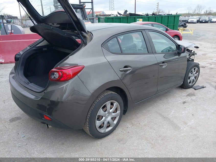 2016 MAZDA MAZDA3 I SPORT - JM1BM1J70G1324634