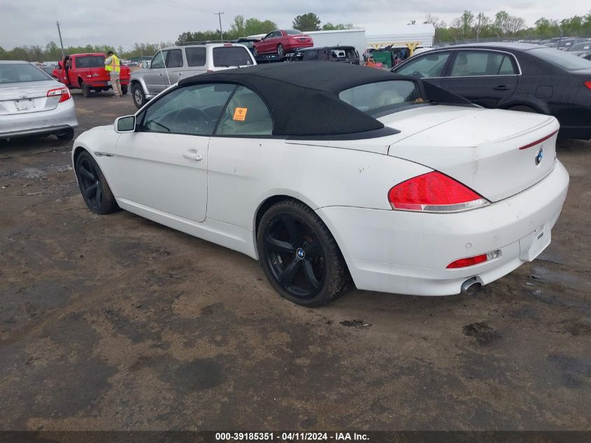 WBAEK13597CN81694 | 2007 BMW 650I