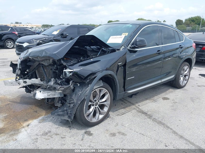 2018 BMW X4 xDrive28I VIN: 5UXXW3C56J0T82153 Lot: 39185399