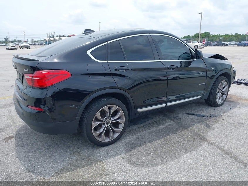 2018 BMW X4 xDrive28I VIN: 5UXXW3C56J0T82153 Lot: 39185399