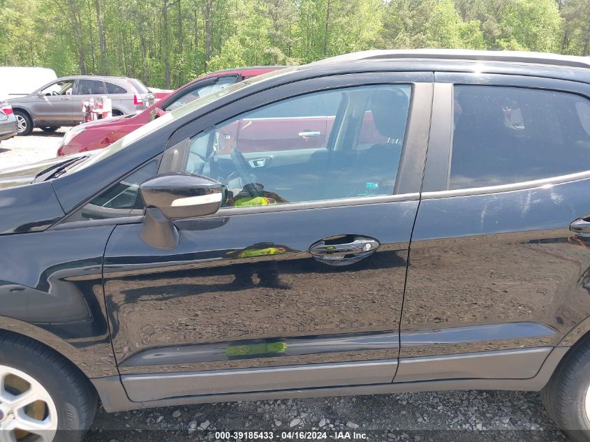 2019 Ford Ecosport Se VIN: MAJ3S2GE0KC257073 Lot: 39185433