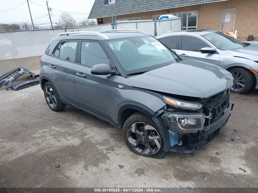 2021 Hyundai Venue Sel VIN: KMHRC8A35MU064678 Lot: 39185625