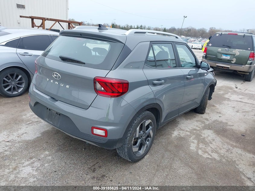2021 Hyundai Venue Sel VIN: KMHRC8A35MU064678 Lot: 39185625