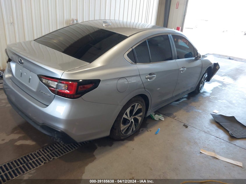 VIN 4S3BWAC67N3003822 2022 SUBARU LEGACY PREMIUM