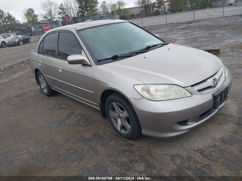 2HGES26744H603438 | 2004 HONDA CIVIC