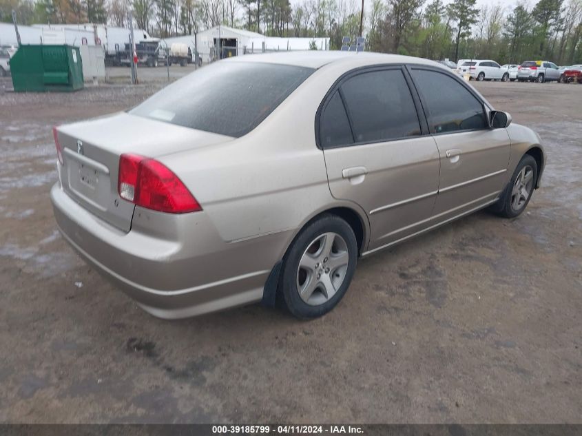 2HGES26744H603438 | 2004 HONDA CIVIC