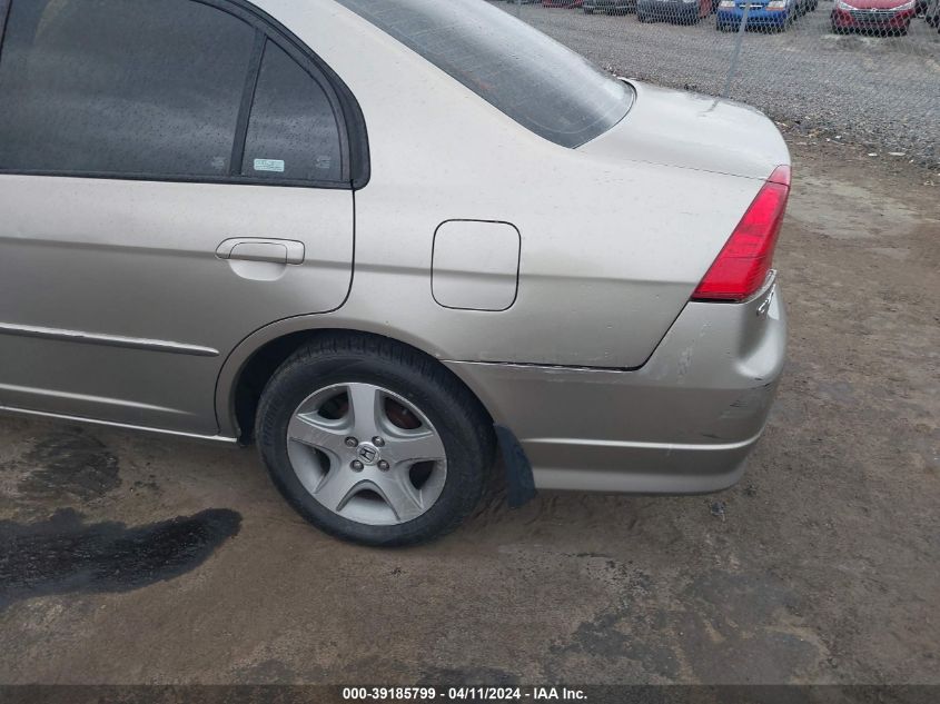 2HGES26744H603438 | 2004 HONDA CIVIC