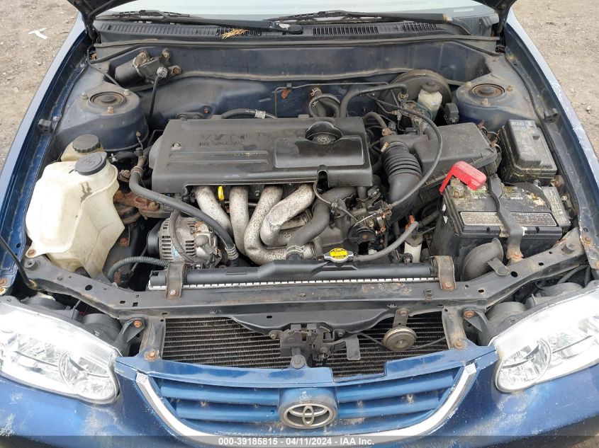 2T1BR12E22C569115 | 2002 TOYOTA COROLLA