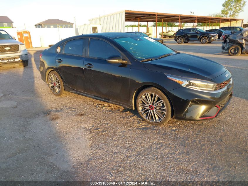 2022 Kia Forte Gt VIN: 3KPF44AC5NE437974 Lot: 39185848