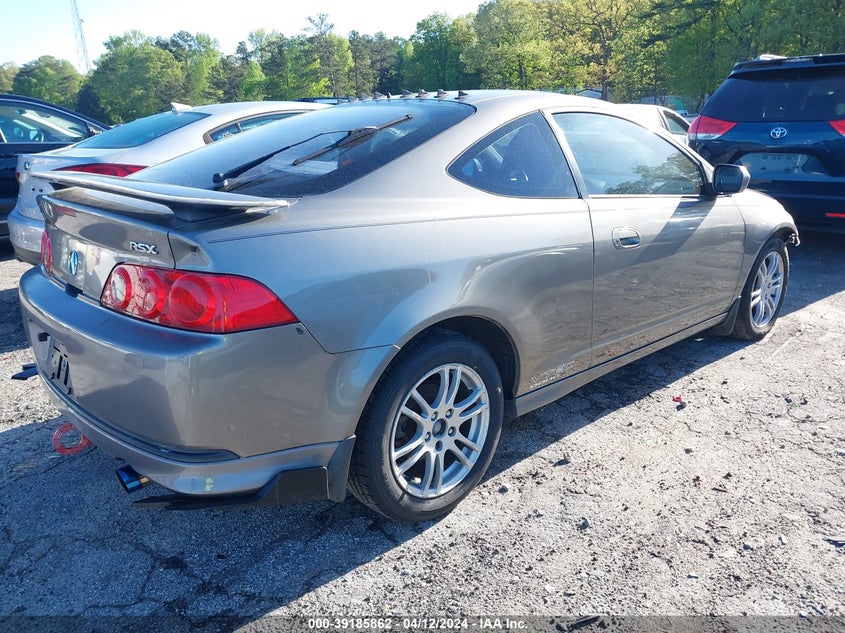 2006 Acura Rsx VIN: JH4DC54896S020605 Lot: 39185862