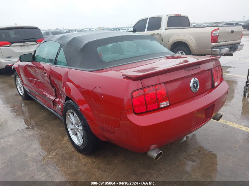 2008 Ford Mustang V6 Deluxe/V6 Premium VIN: 1ZVHT84N385169388 Lot: 39185864