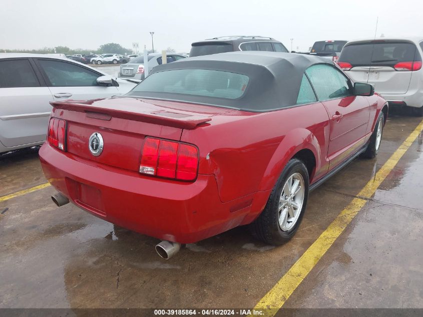 2008 Ford Mustang V6 Deluxe/V6 Premium VIN: 1ZVHT84N385169388 Lot: 39185864