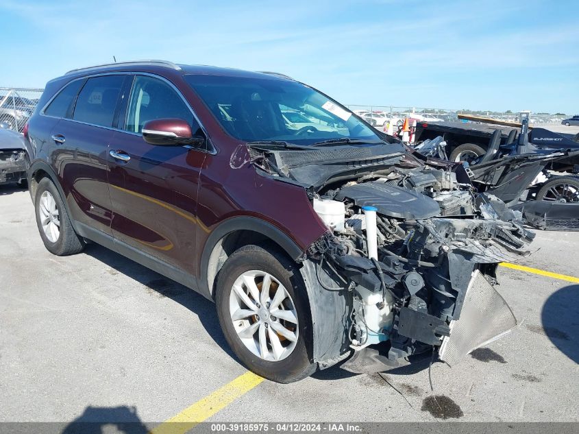 2018 KIA SORENTO LX/L - 5XYPG4A5XJG352686