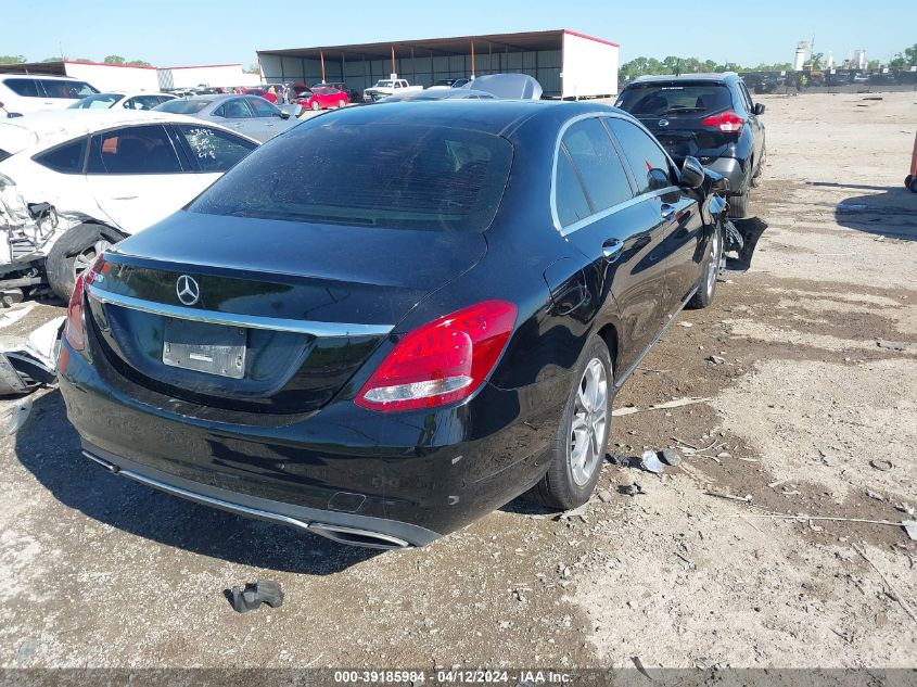 2017 Mercedes-Benz C 300 Luxury/Sport VIN: WDDWF4JB1HR228344 Lot: 39185984