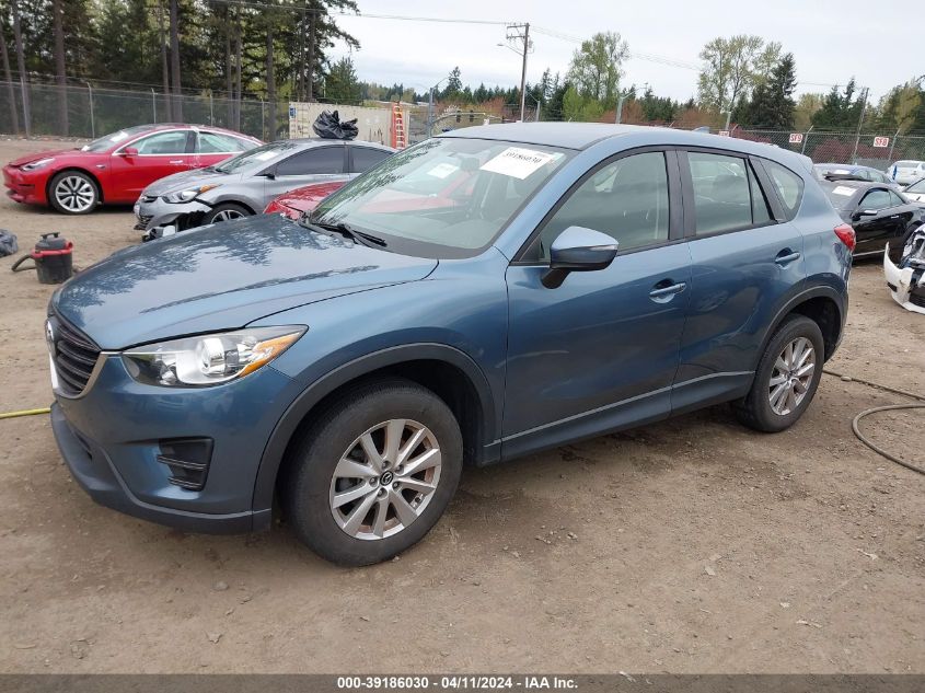 2016 Mazda Cx-5 Sport VIN: JM3KE4BY5G0827515 Lot: 39186030