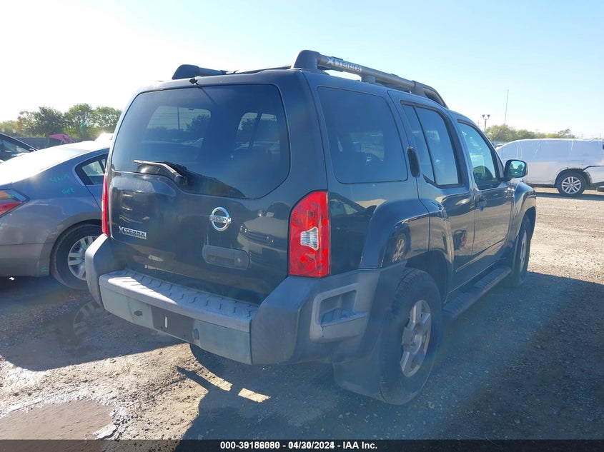 2008 Nissan Xterra S VIN: 5N1AN08U88C542627 Lot: 39186080