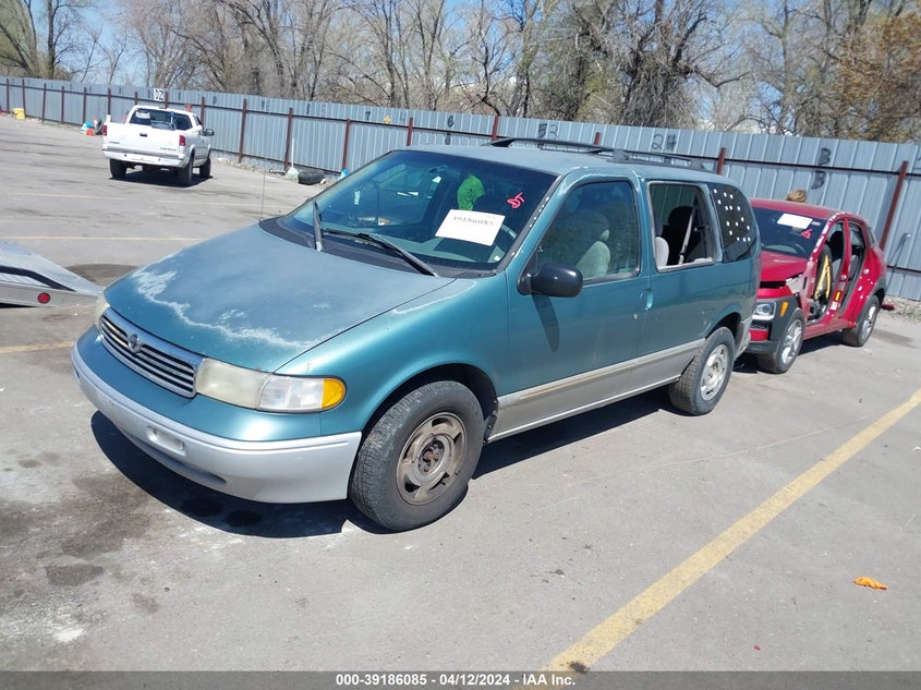 1998 Mercury Villager VIN: 4M2ZV1111WDJ37790 Lot: 39186085