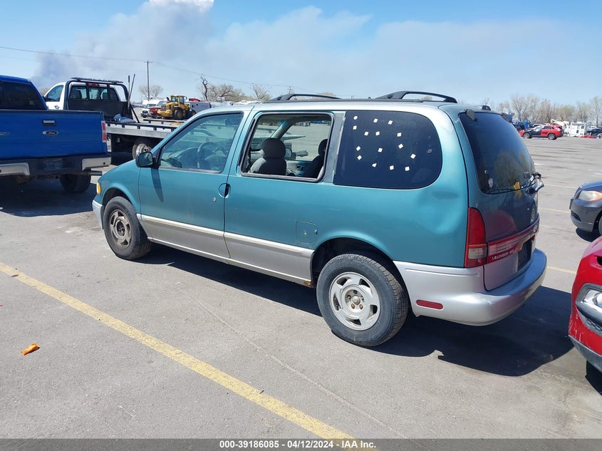1998 Mercury Villager VIN: 4M2ZV1111WDJ37790 Lot: 39186085