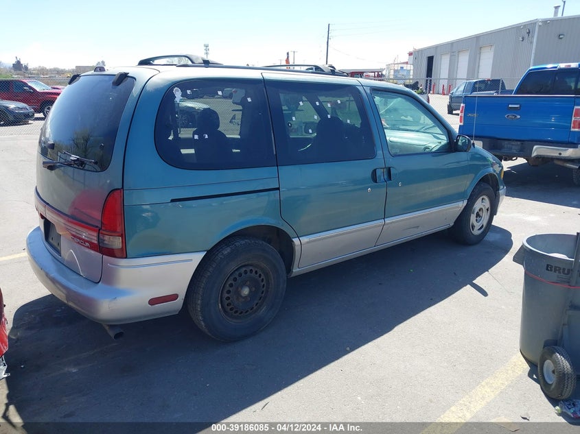 1998 Mercury Villager VIN: 4M2ZV1111WDJ37790 Lot: 39186085