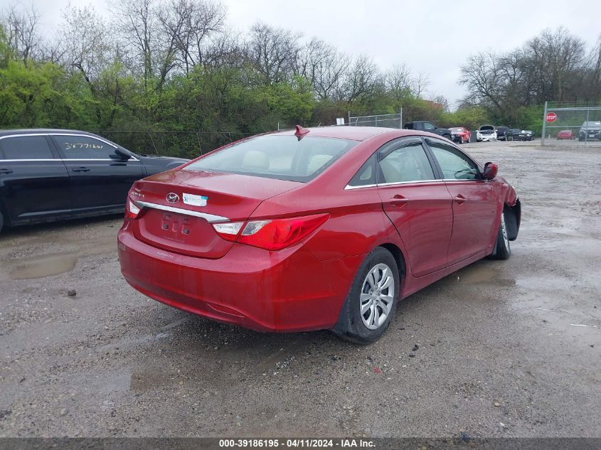 2011 Hyundai Sonata Gls VIN: 5NPEB4AC5BH305676 Lot: 39186195