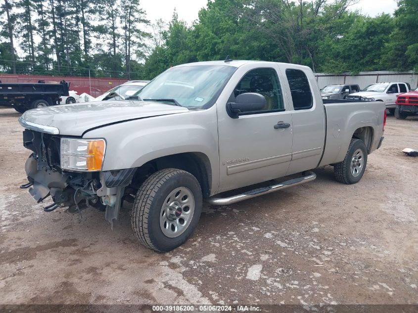 2009 GMC Sierra 1500 Work Truck VIN: 1GTEC19JX9Z171779 Lot: 39186200