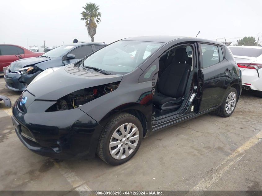 2013 Nissan Leaf S VIN: 1N4AZ0CP2DC413454 Lot: 39186215