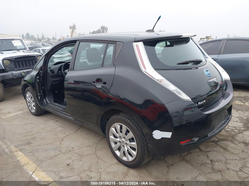 2013 Nissan Leaf S VIN: 1N4AZ0CP2DC413454 Lot: 39186215