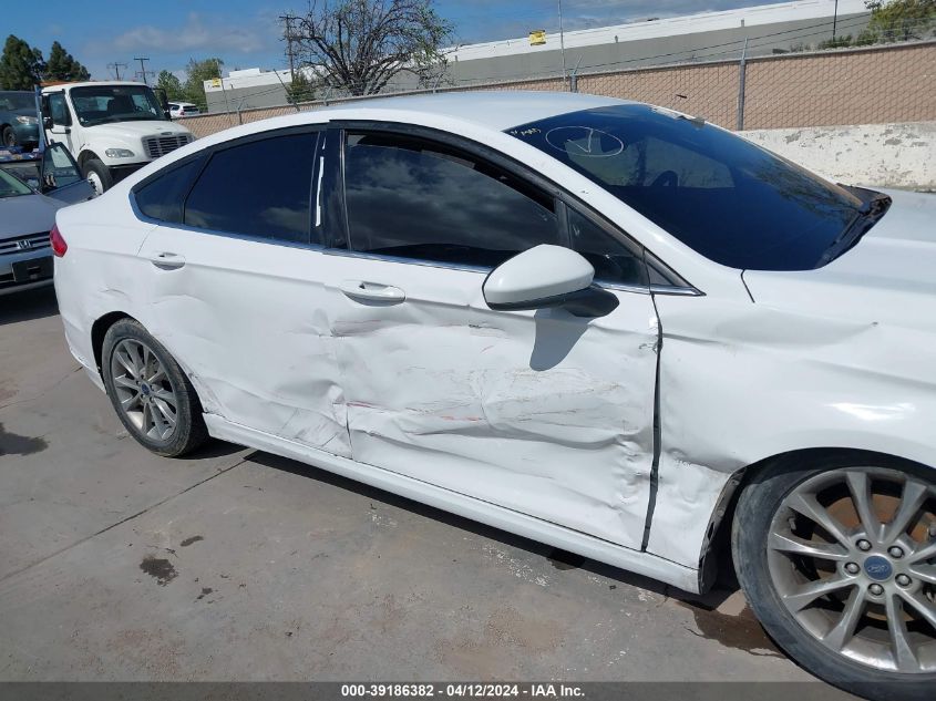 2017 FORD FUSION SE - 3FA6P0H76HR145228