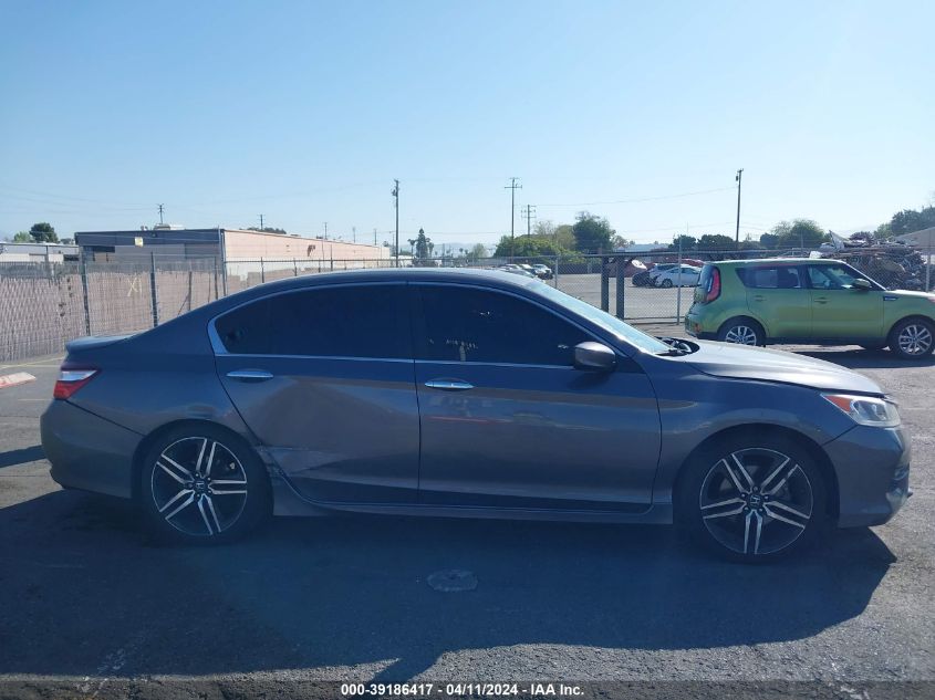 2017 Honda Accord Sport VIN: 1HGCR2F56HA261075 Lot: 39186417