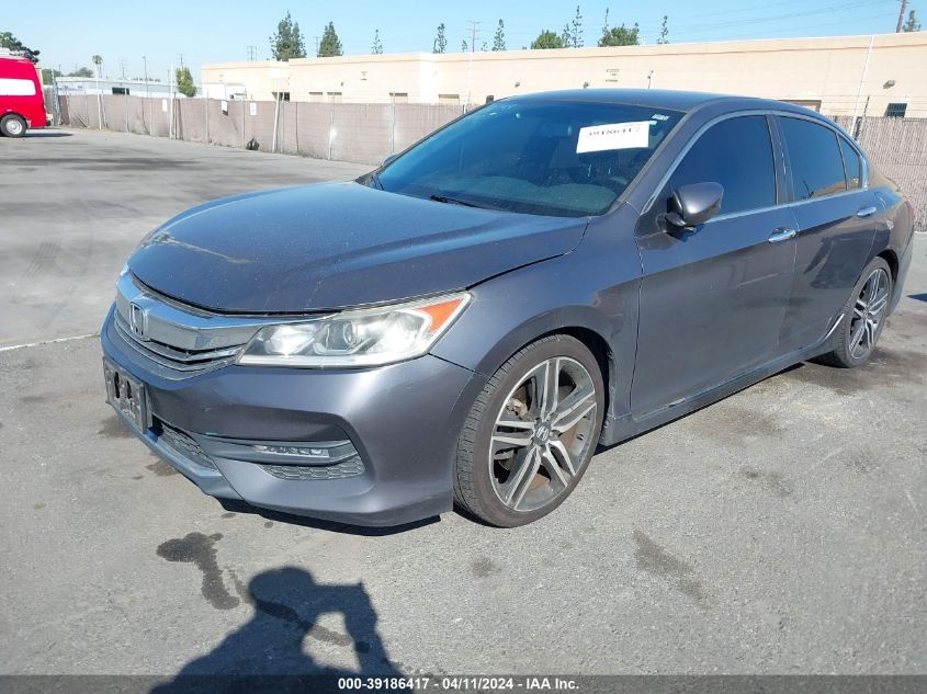 2017 Honda Accord Sport VIN: 1HGCR2F56HA261075 Lot: 39186417