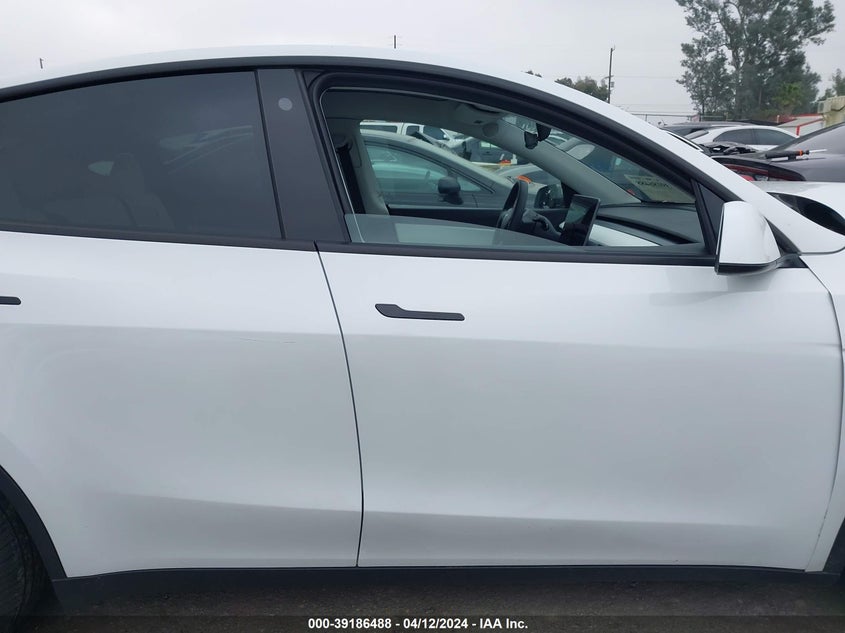 VIN 5YJYGDEE2MF202596 2021 TESLA MODEL Y