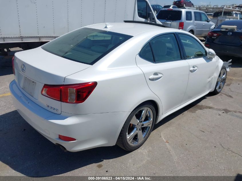 2011 Lexus Is 350 VIN: JTHBE5C24B5028361 Lot: 40530868