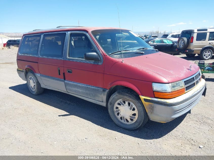 1993 Dodge Grand Caravan Le/Es VIN: 1B4GH54R8PX613818 Lot: 39186525