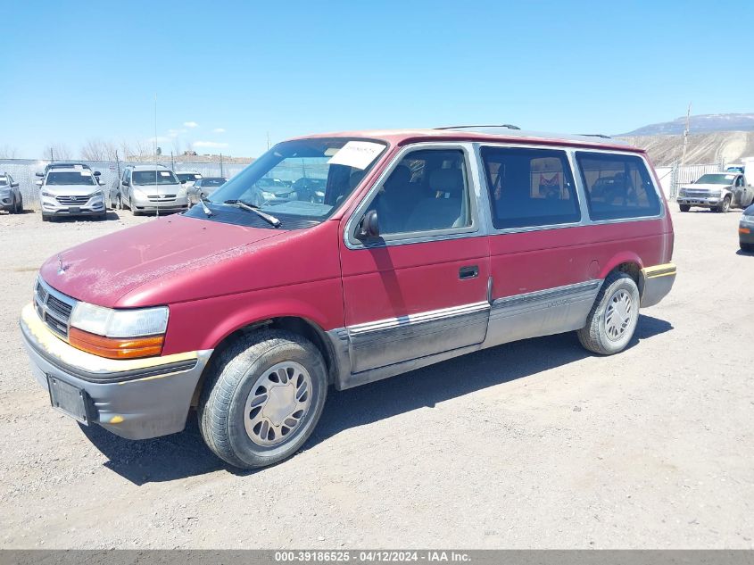 1993 Dodge Grand Caravan Le/Es VIN: 1B4GH54R8PX613818 Lot: 39186525