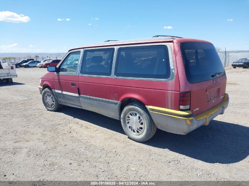 1993 Dodge Grand Caravan Le/Es VIN: 1B4GH54R8PX613818 Lot: 39186525