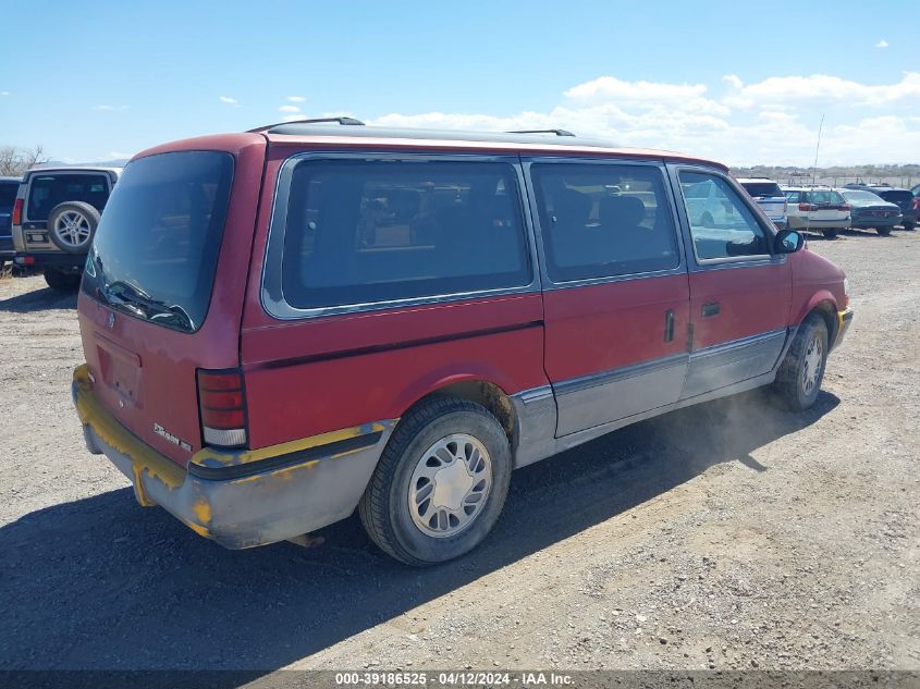 1993 Dodge Grand Caravan Le/Es VIN: 1B4GH54R8PX613818 Lot: 39186525