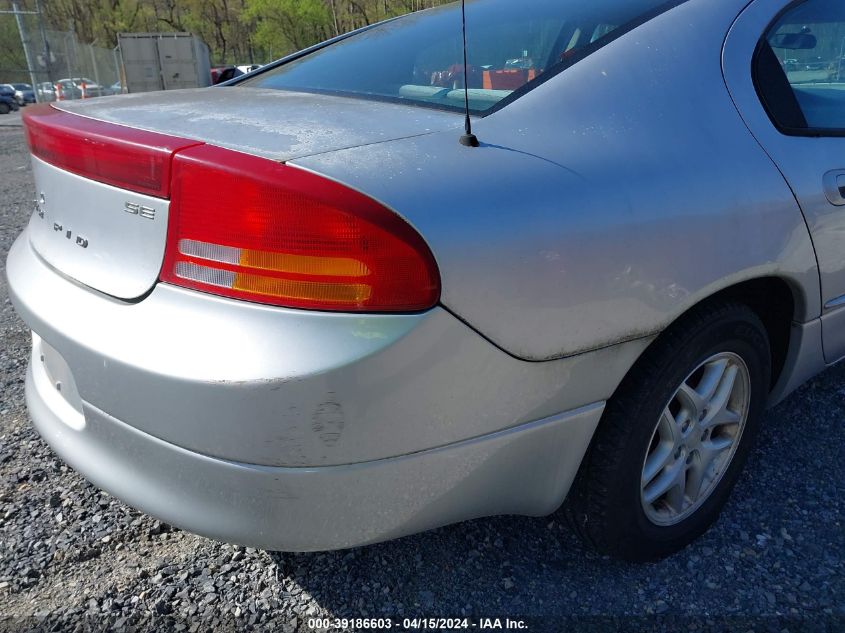 2B3HD46R44H693694 | 2004 DODGE INTREPID