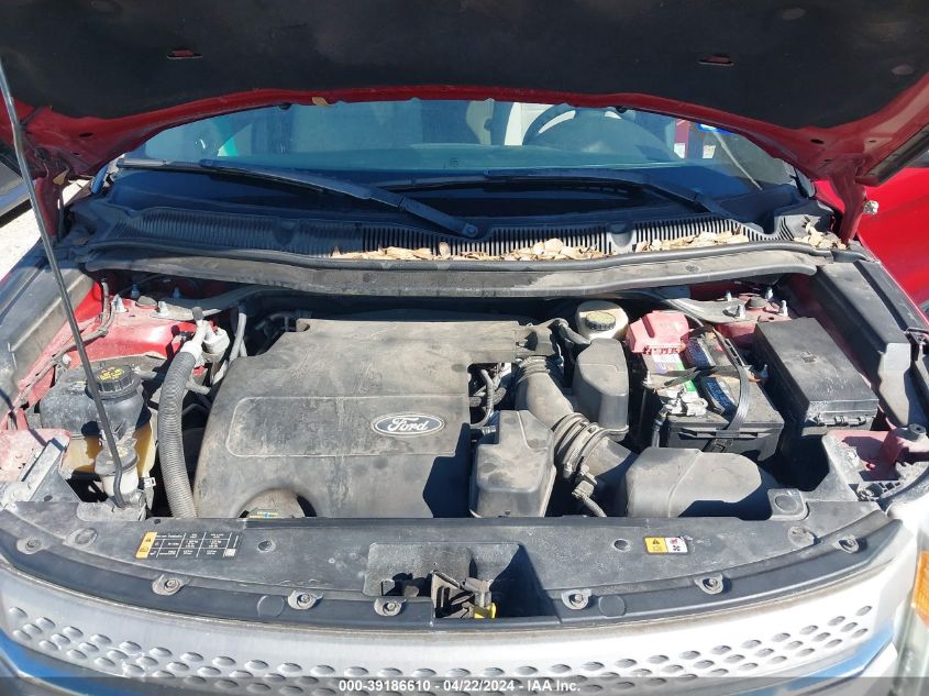 2013 Ford Explorer VIN: 1FM5K7B88DGB43122 Lot: 39186610