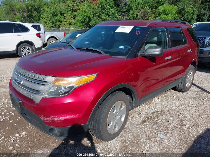 2013 Ford Explorer VIN: 1FM5K7B88DGB43122 Lot: 39186610