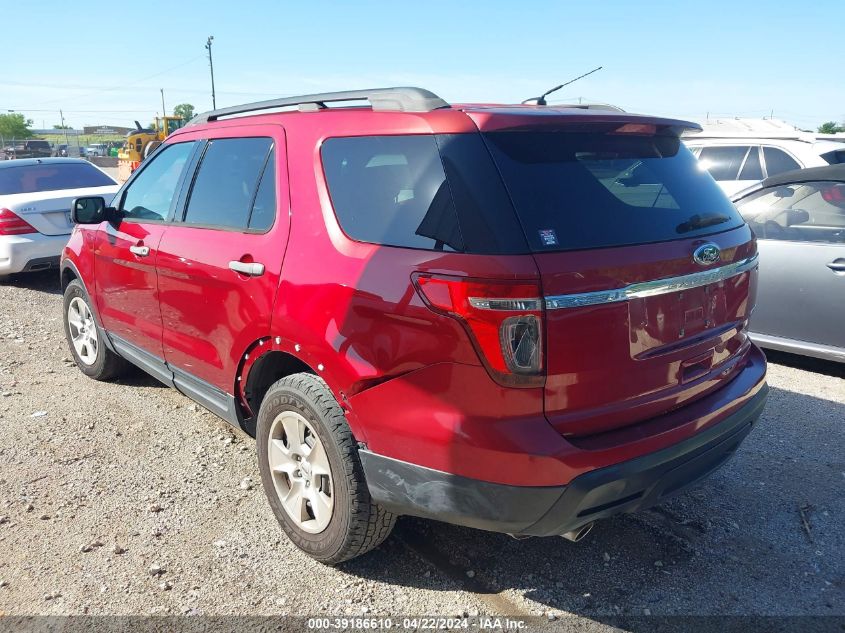 2013 Ford Explorer VIN: 1FM5K7B88DGB43122 Lot: 39186610