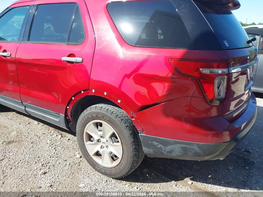 2013 Ford Explorer VIN: 1FM5K7B88DGB43122 Lot: 39186610