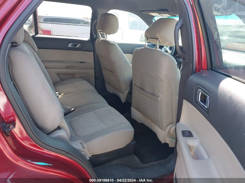 2013 Ford Explorer VIN: 1FM5K7B88DGB43122 Lot: 39186610